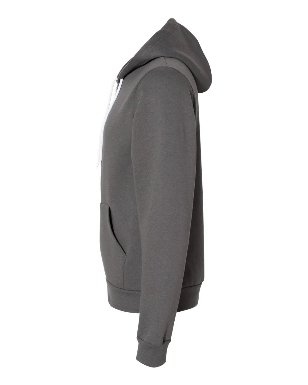 American Apparel-F497US-USA-Made Flex Fleece Full-Zip Hoodie - Image 3