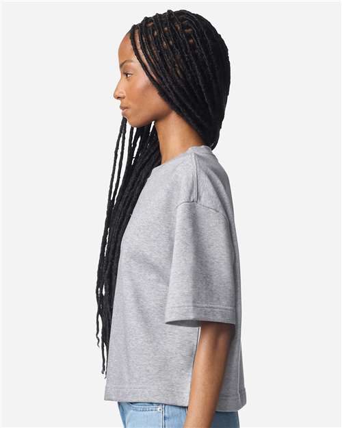 American Apparel-FTCB0-Women's French Terry Mid-Length Boxy Top - Image 12
