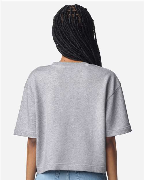 American Apparel-FTCB0-Women's French Terry Mid-Length Boxy Top - Image 13