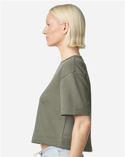 American Apparel-FTCB0-Women's French Terry Mid-Length Boxy Top - Image 15