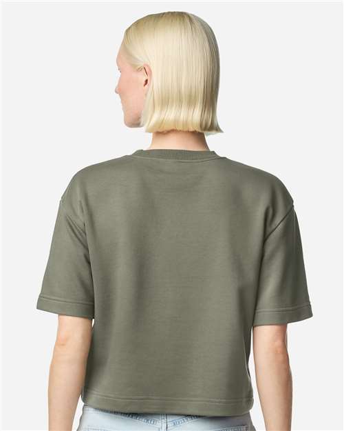 American Apparel-FTCB0-Women's French Terry Mid-Length Boxy Top - Image 16