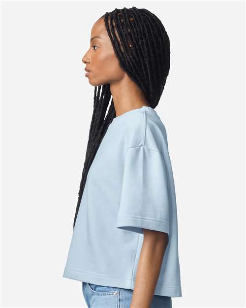 American Apparel-FTCB0-Women's French Terry Mid-Length Boxy Top - Image 18