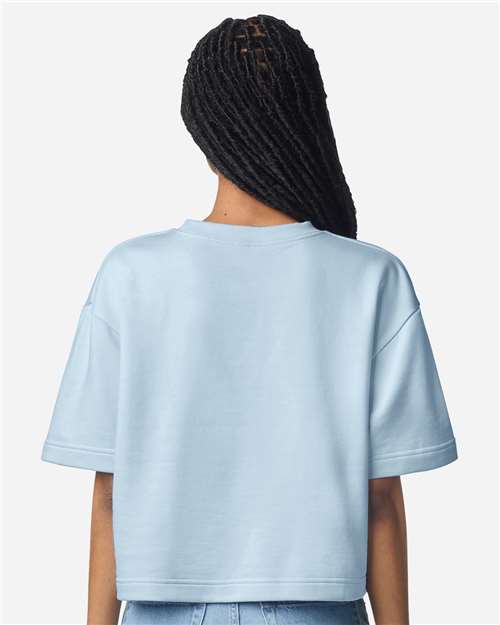 American Apparel-FTCB0-Women's French Terry Mid-Length Boxy Top - Image 19