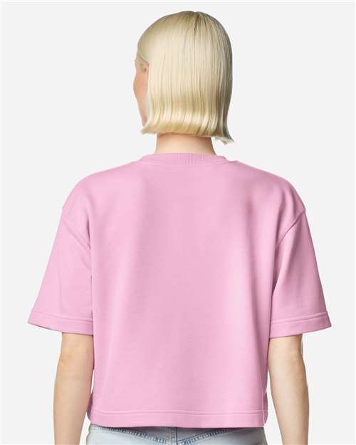 American Apparel-FTCB0-Women's French Terry Mid-Length Boxy Top - Image 22