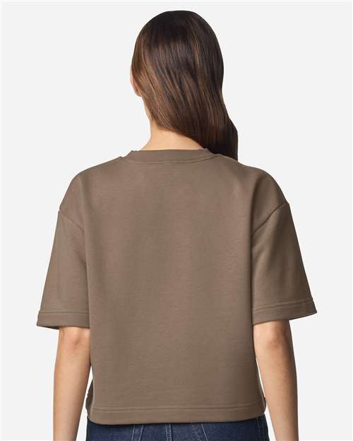 American Apparel-FTCB0-Women's French Terry Mid-Length Boxy Top - Image 25