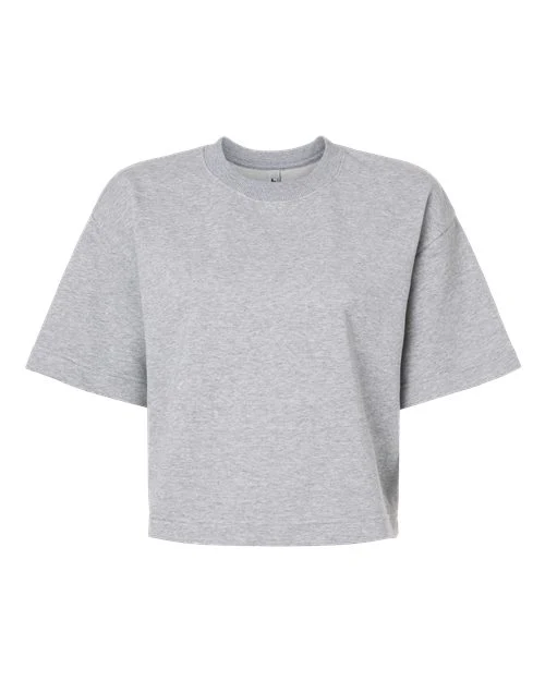 American Apparel-FTCB0-Women's French Terry Mid-Length Boxy Top - Image 3