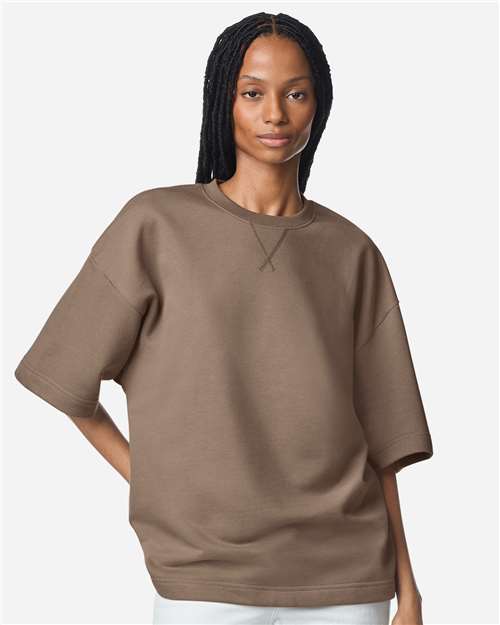 American Apparel-FTEX00-Unisex French Terry Ex Crew - Image 23