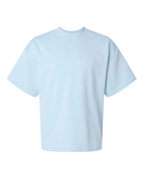American Apparel-FTEX00-Unisex French Terry Ex Crew - Image 5