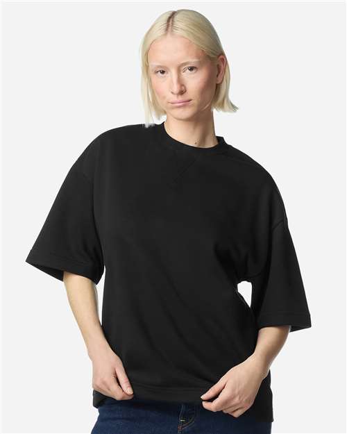 American Apparel-FTEX00-Unisex French Terry Ex Crew - Image 8