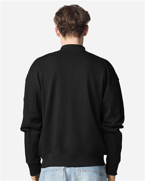 American Apparel-FTJ77-Unisex French Terry Bomber Jacket - Image 6