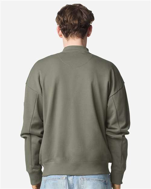 American Apparel-FTJ77-Unisex French Terry Bomber Jacket - Image 9