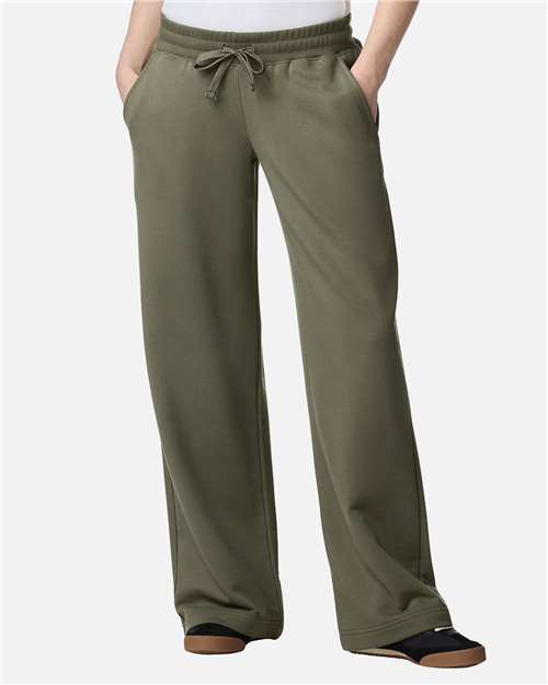 American Apparel-FTP00-Women's French Terry Wide Leg Pants - Image 14