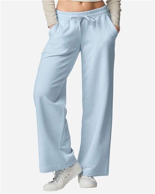 American Apparel-FTP00-Women's French Terry Wide Leg Pants - Image 17