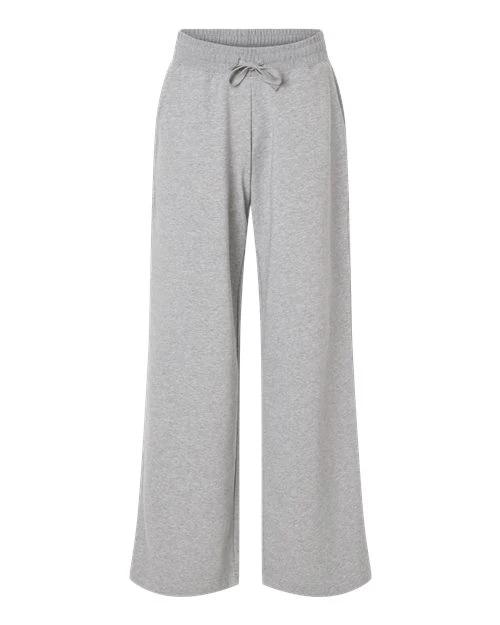 American Apparel-FTP00-Women's French Terry Wide Leg Pants - Image 3