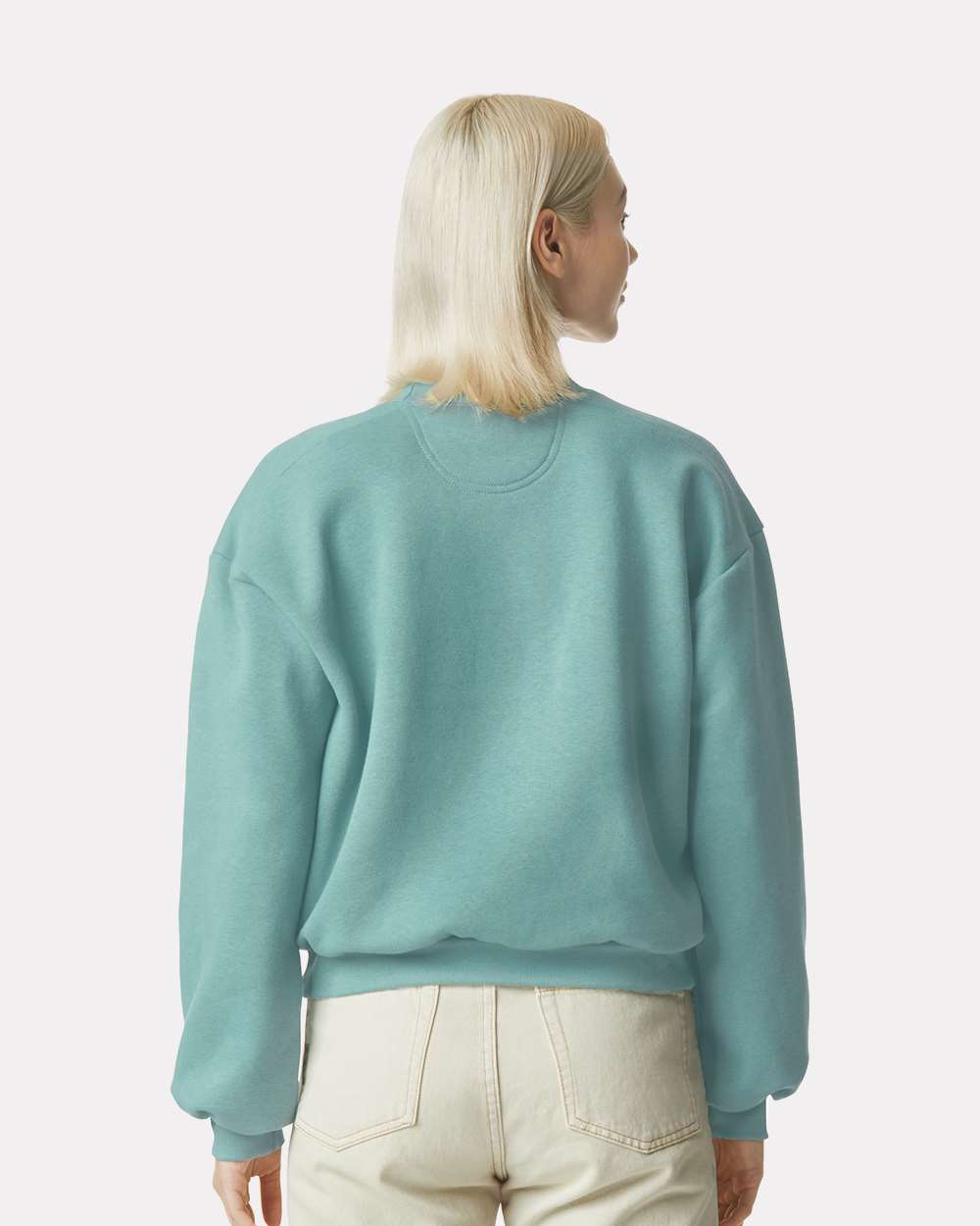 American Apparel-RF494-ReFlex Women's Fleece Crewneck Sweatshirt - Image 6