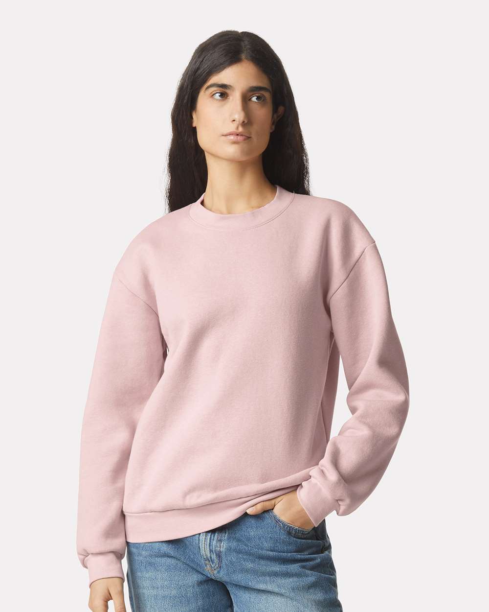 American Apparel-RF496-ReFlex Fleece Crewneck Sweatshirt - Image 20