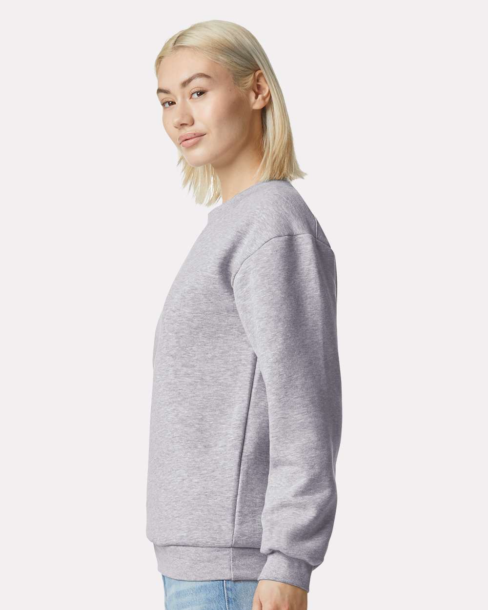 American Apparel-RF496-ReFlex Fleece Crewneck Sweatshirt - Image 39