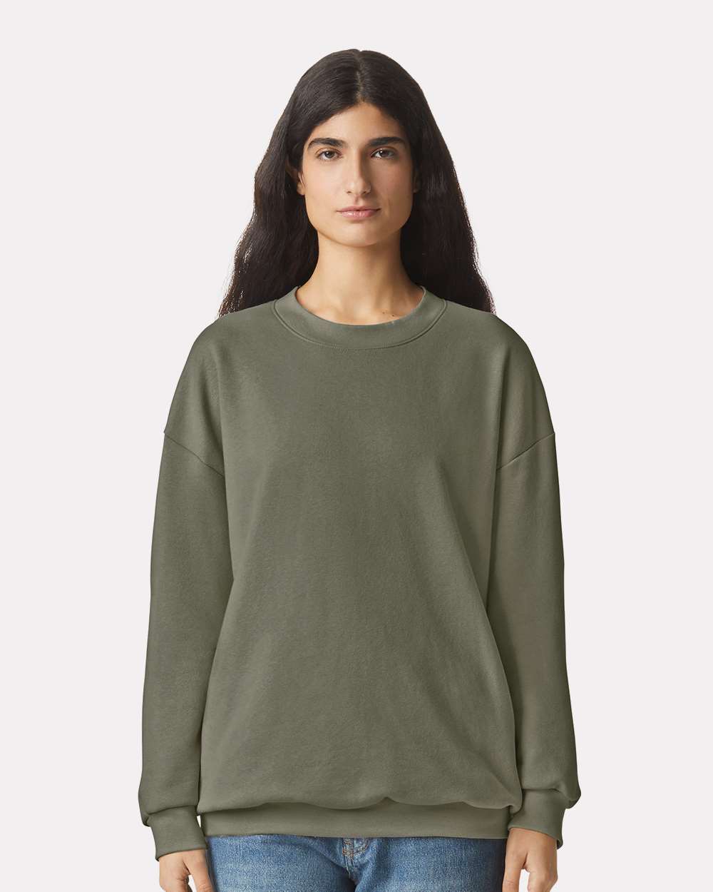 American Apparel-RF496-ReFlex Fleece Crewneck Sweatshirt - Image 44