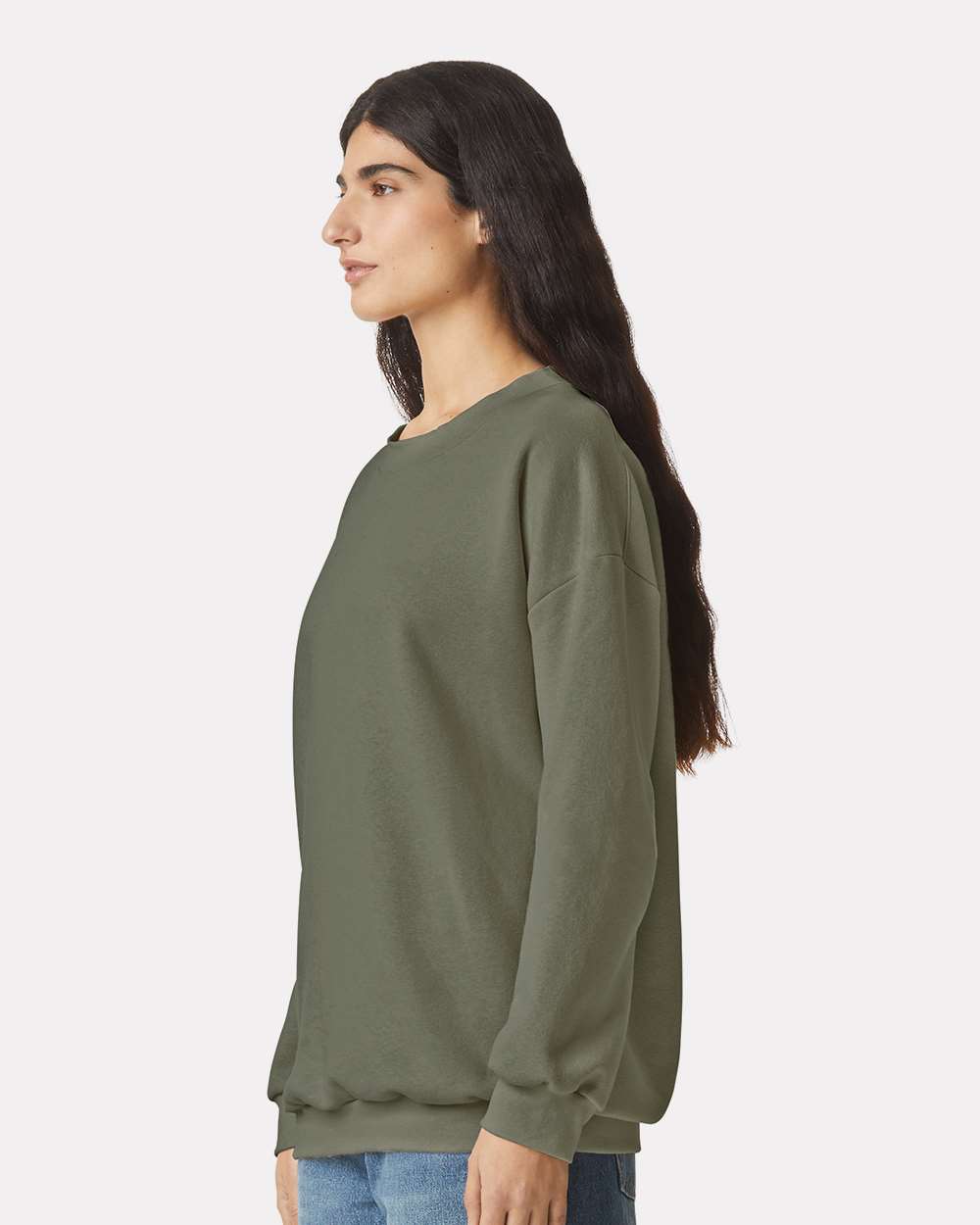 American Apparel-RF496-ReFlex Fleece Crewneck Sweatshirt - Image 45