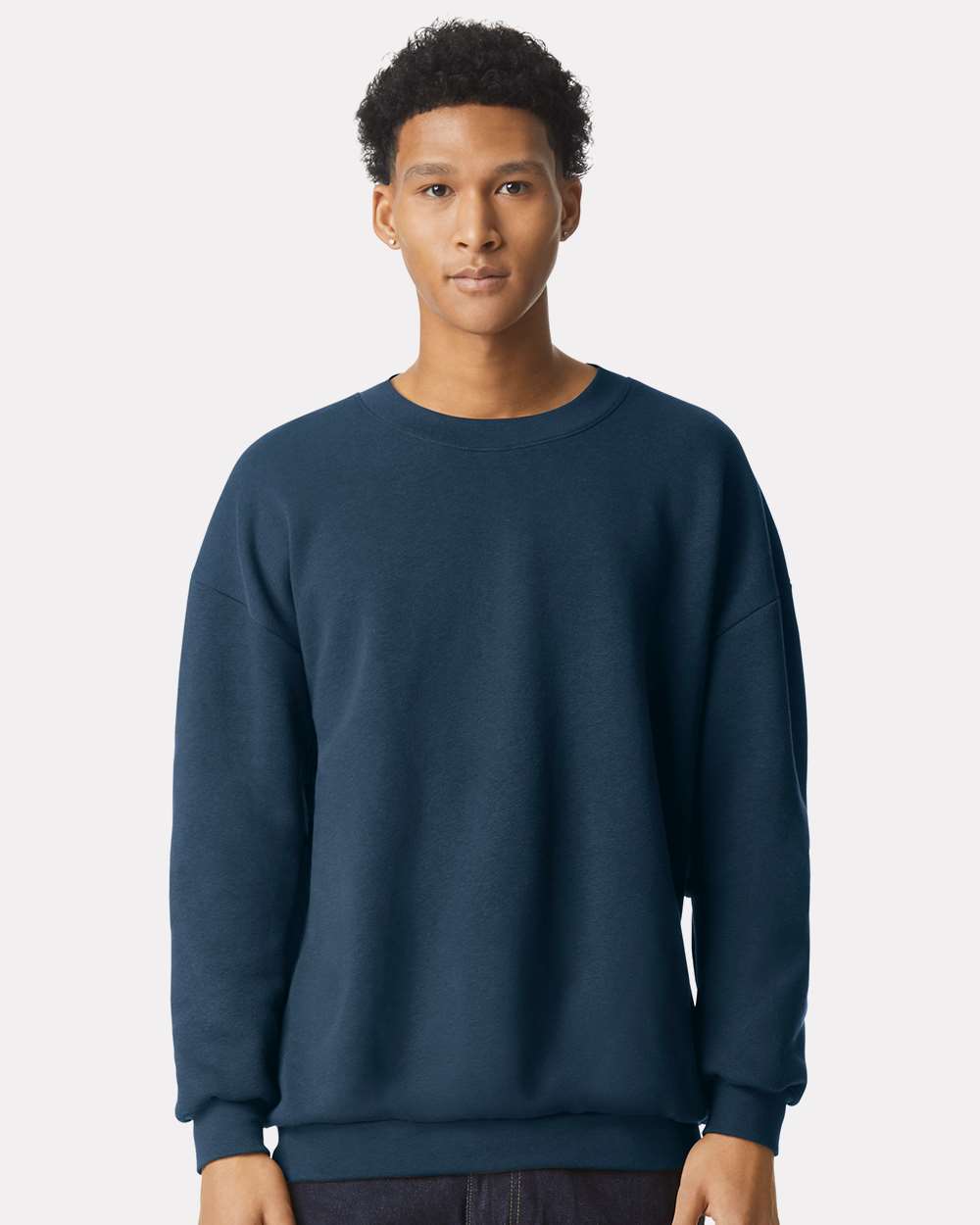American Apparel-RF496-ReFlex Fleece Crewneck Sweatshirt - Image 50