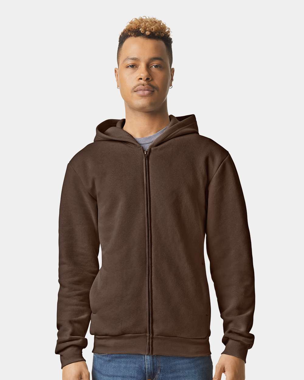 American Apparel-RF497-ReFlex Fleece Full-Zip Hoodie - Image 23