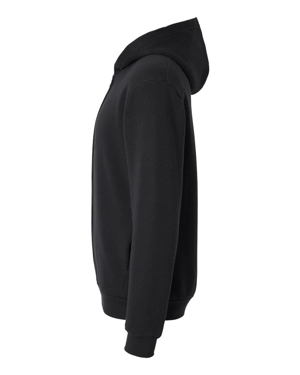 American Apparel-RF497-ReFlex Fleece Full-Zip Hoodie - Image 3