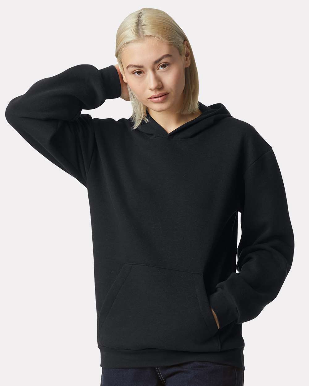 American Apparel-RF498-ReFlex Fleece Hoodie - Image 14