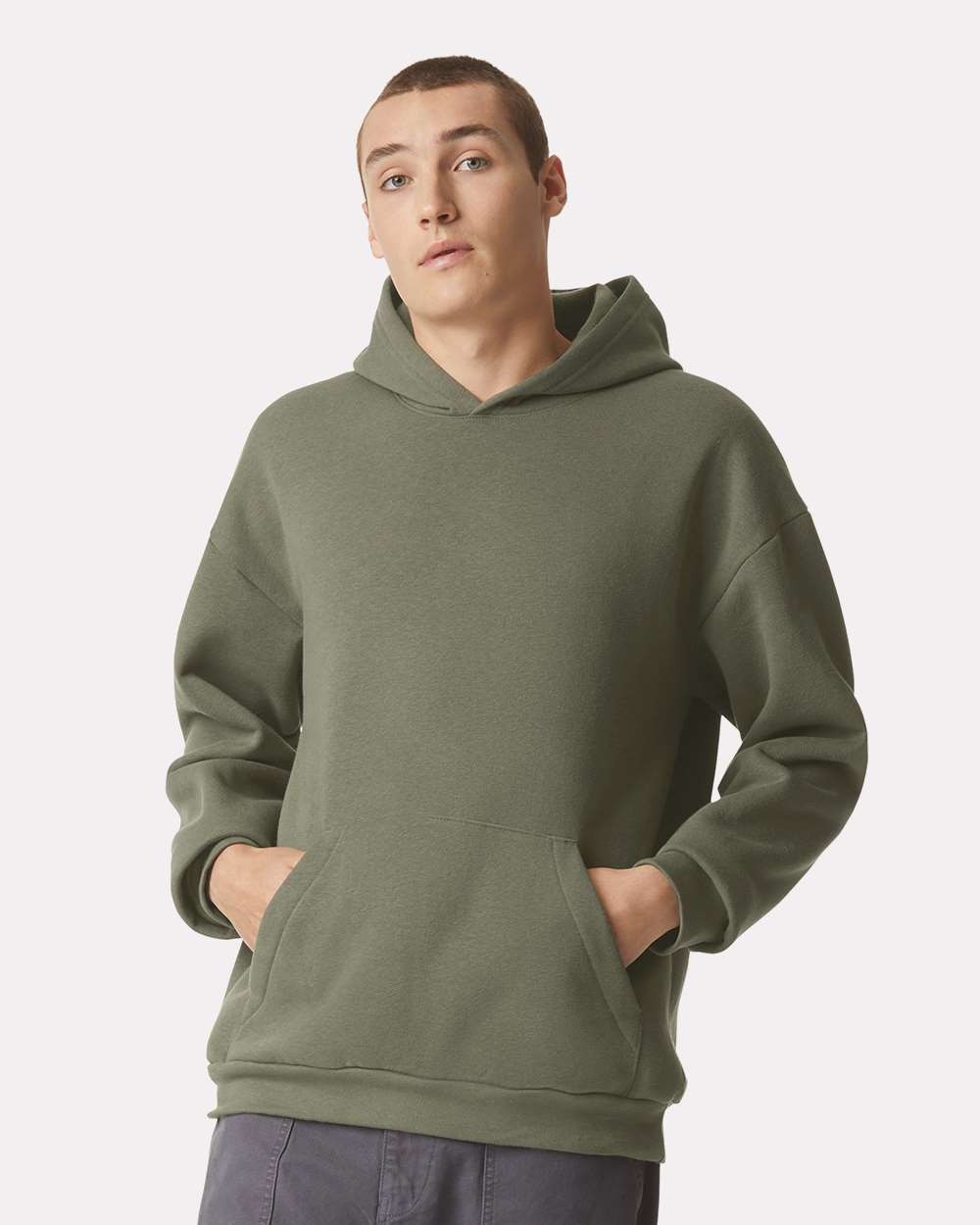 American Apparel-RF498-ReFlex Fleece Hoodie - Image 50