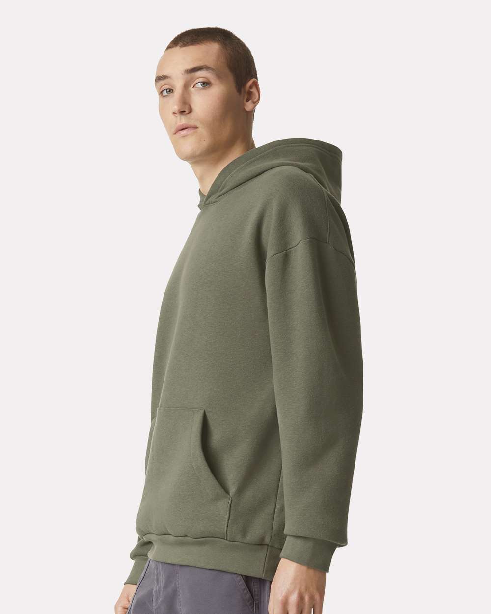 American Apparel-RF498-ReFlex Fleece Hoodie - Image 51