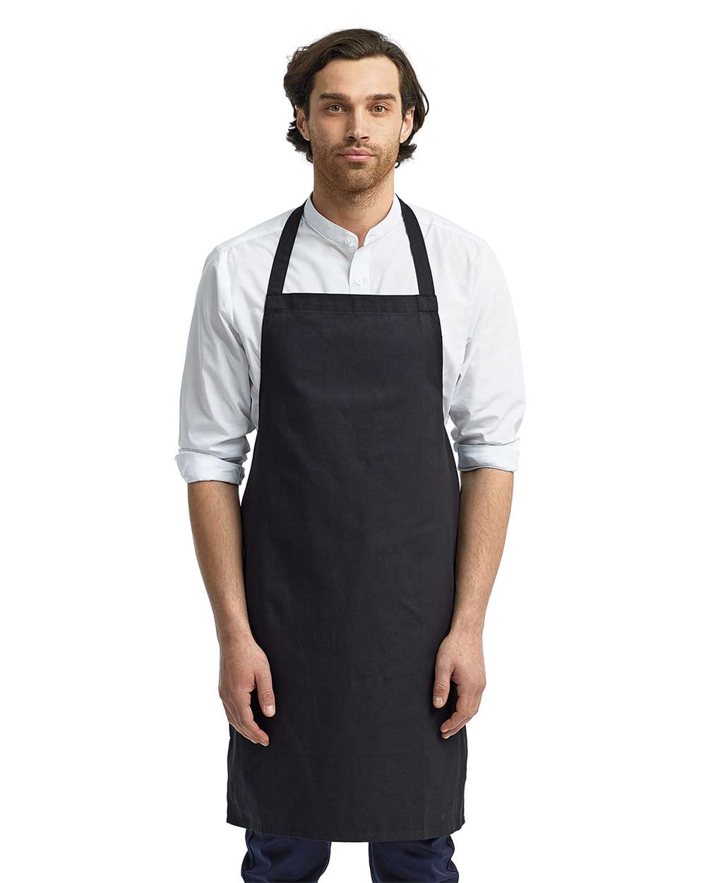 Artisan Collection by Reprime-RP102-Organic Cotton Bib Apron - Image 2