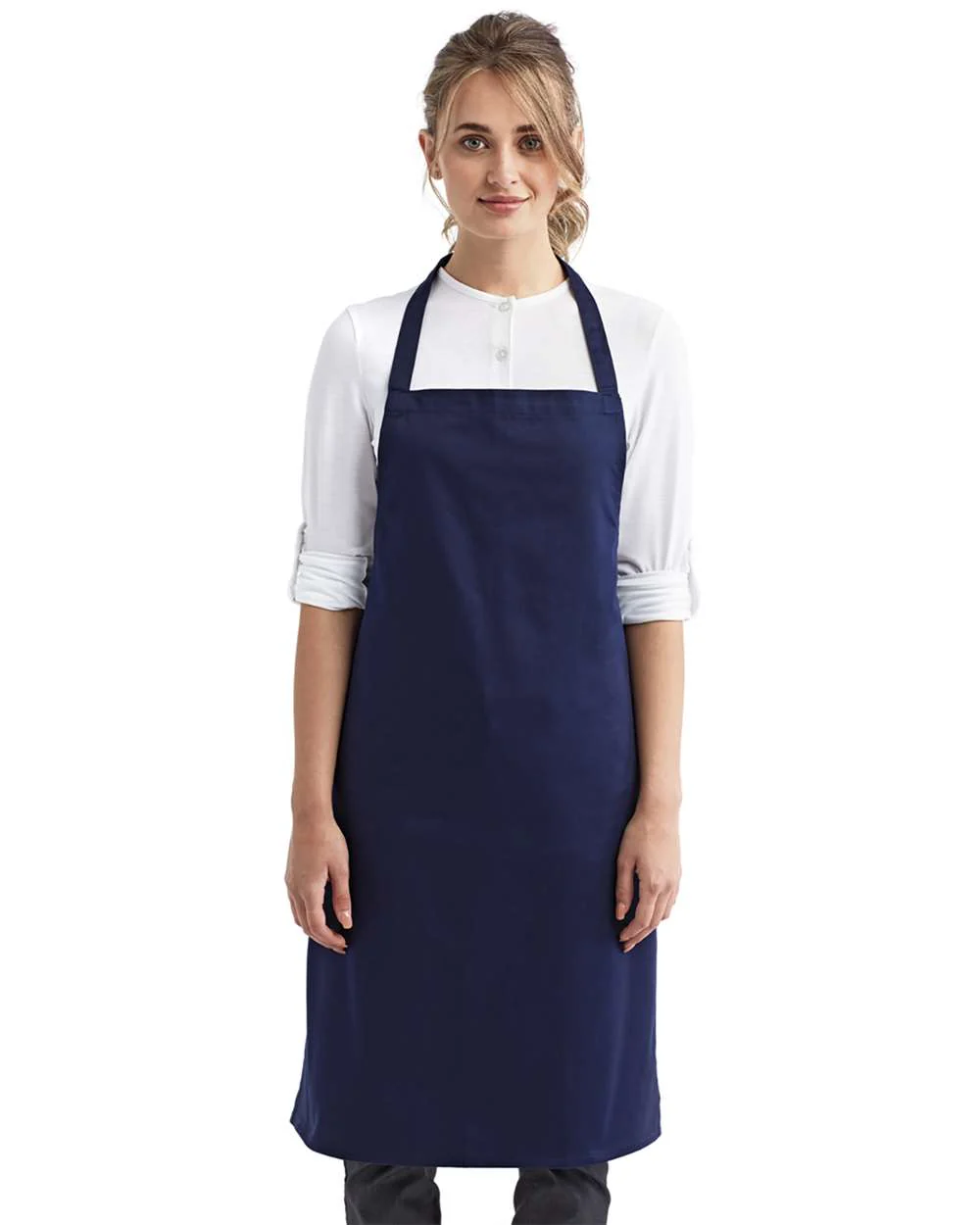 Artisan Collection by Reprime-RP102-Organic Cotton Bib Apron - Image 23