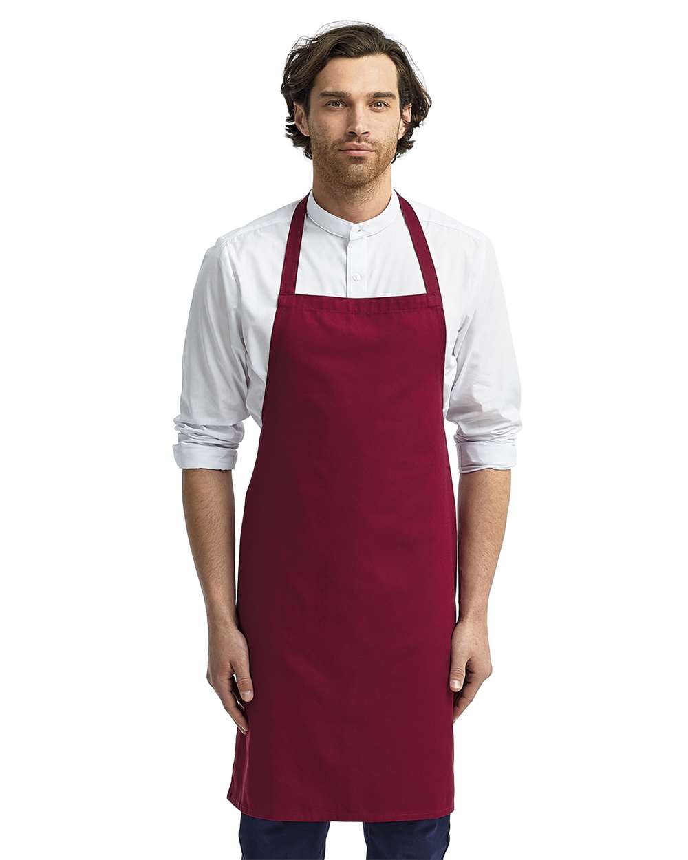 Artisan Collection by Reprime-RP102-Organic Cotton Bib Apron - Image 7