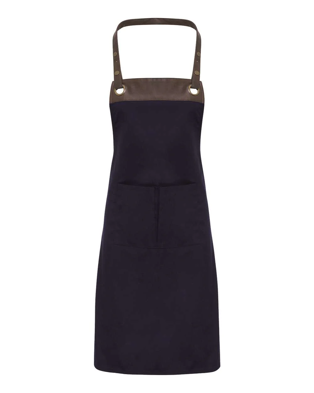 Artisan Collection by Reprime-RP123-Espresso Bib Apron with Pocket - Image 14