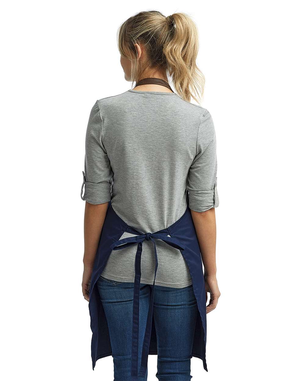 Artisan Collection by Reprime-RP123-Espresso Bib Apron with Pocket - Image 17