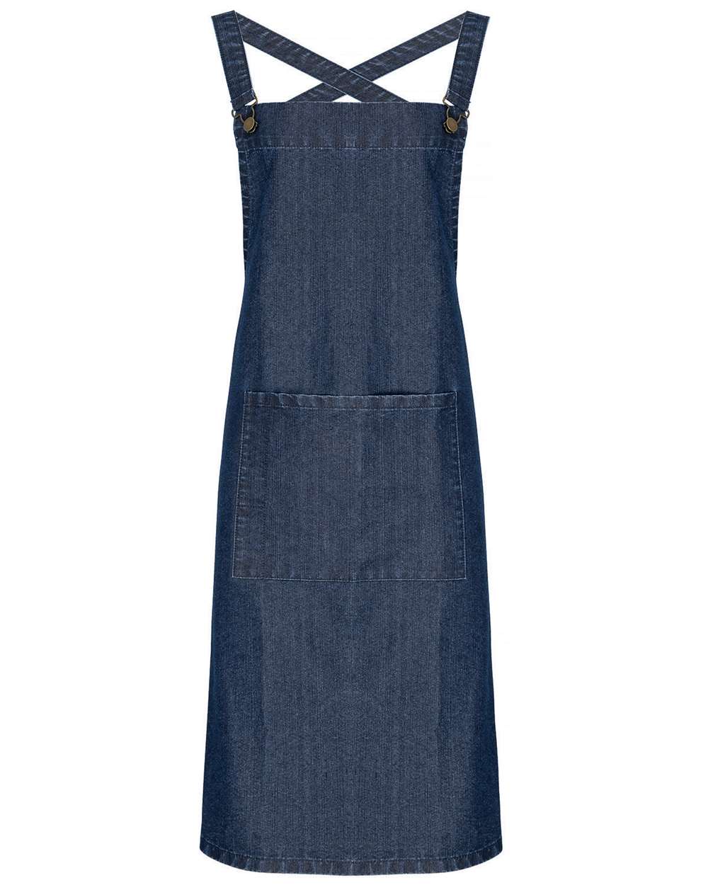 Artisan Collection by Reprime-RP129-Cross Back Barista Apron with Pocket - Image 10