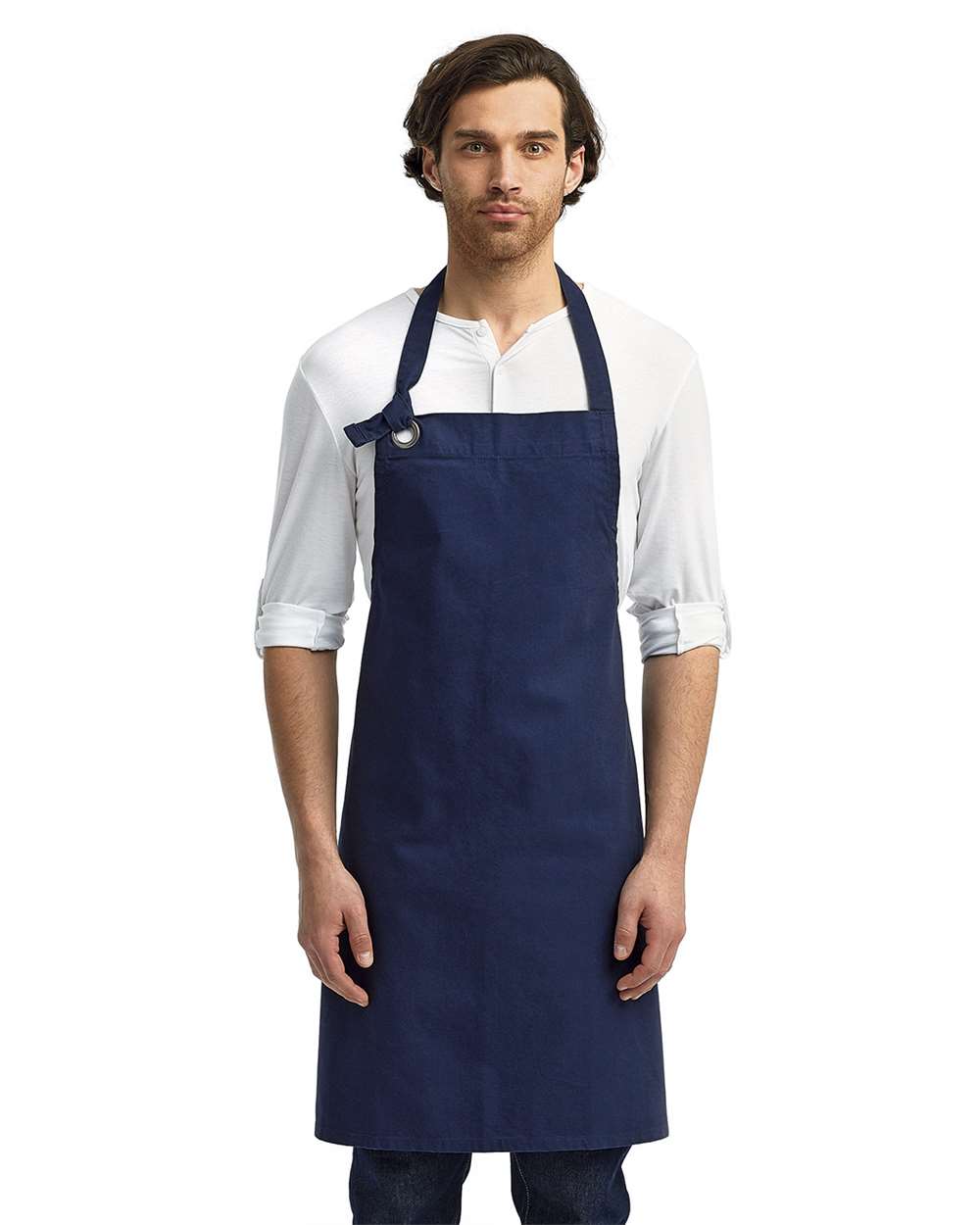 Artisan Collection by Reprime-RP130-Calibre Heavy Canvas Bib Apron - Image 19