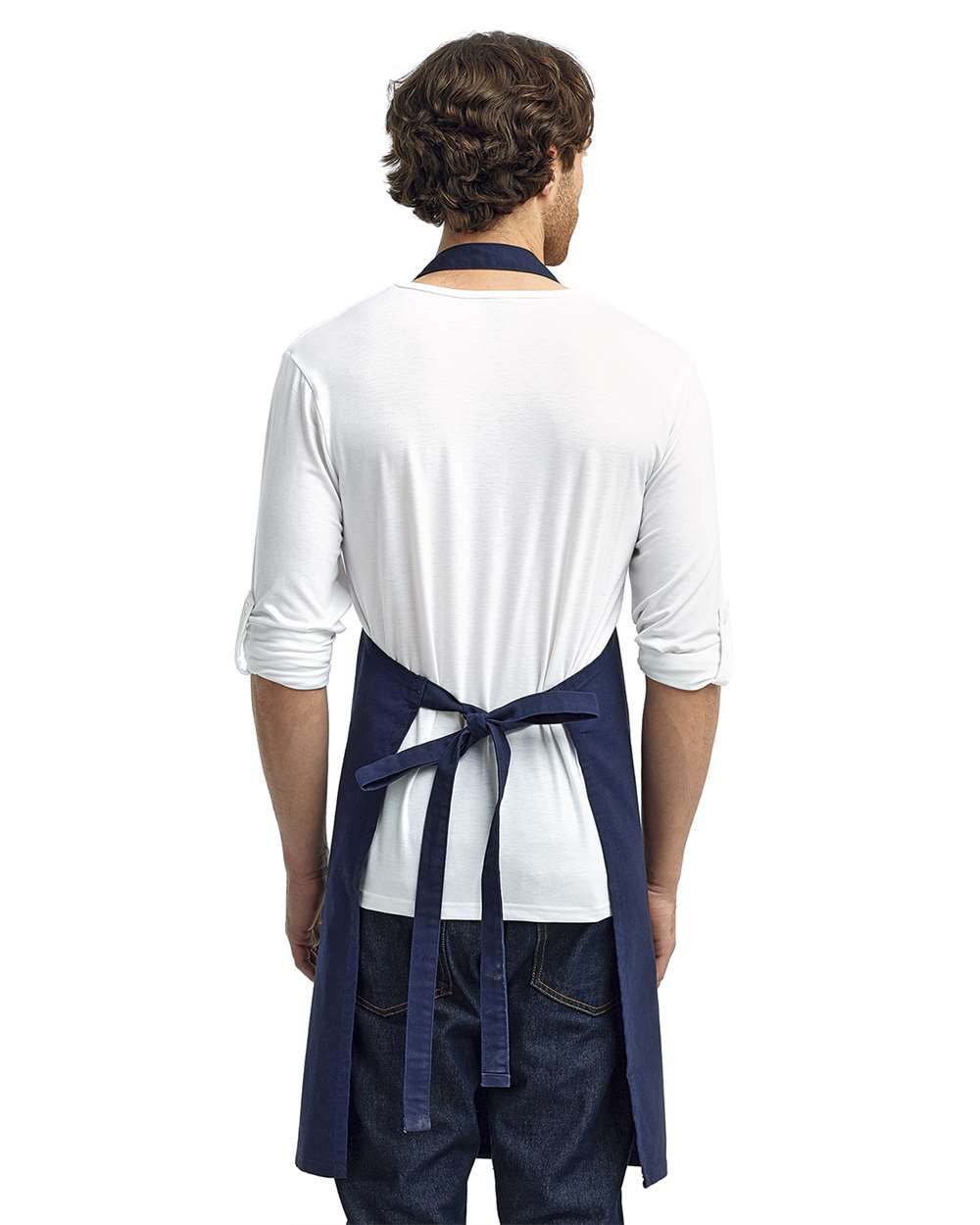 Artisan Collection by Reprime-RP130-Calibre Heavy Canvas Bib Apron - Image 21