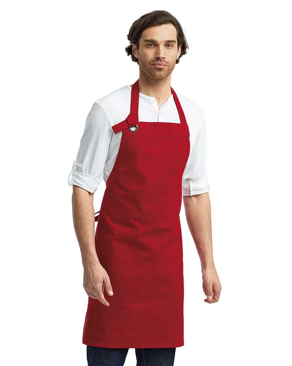 Artisan Collection by Reprime-RP130-Calibre Heavy Canvas Bib Apron - Image 23