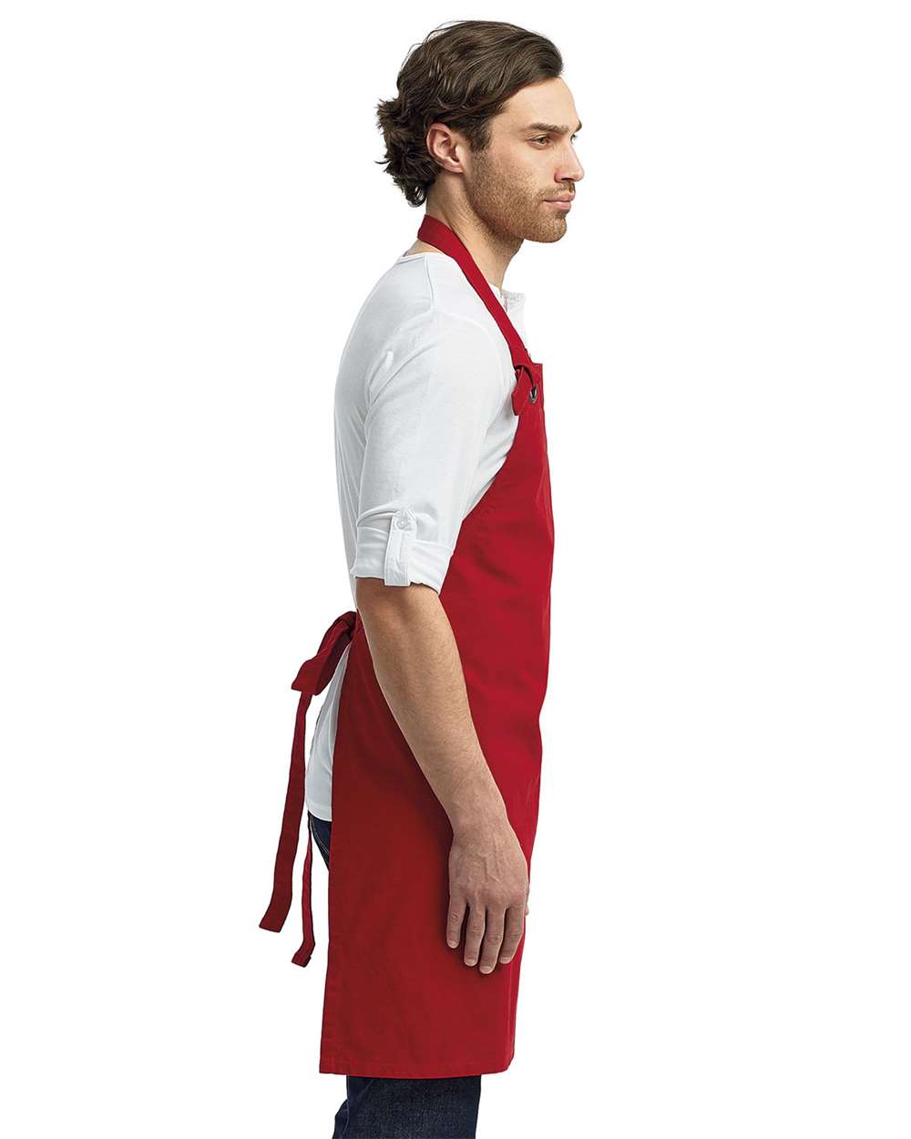 Artisan Collection by Reprime-RP130-Calibre Heavy Canvas Bib Apron - Image 24
