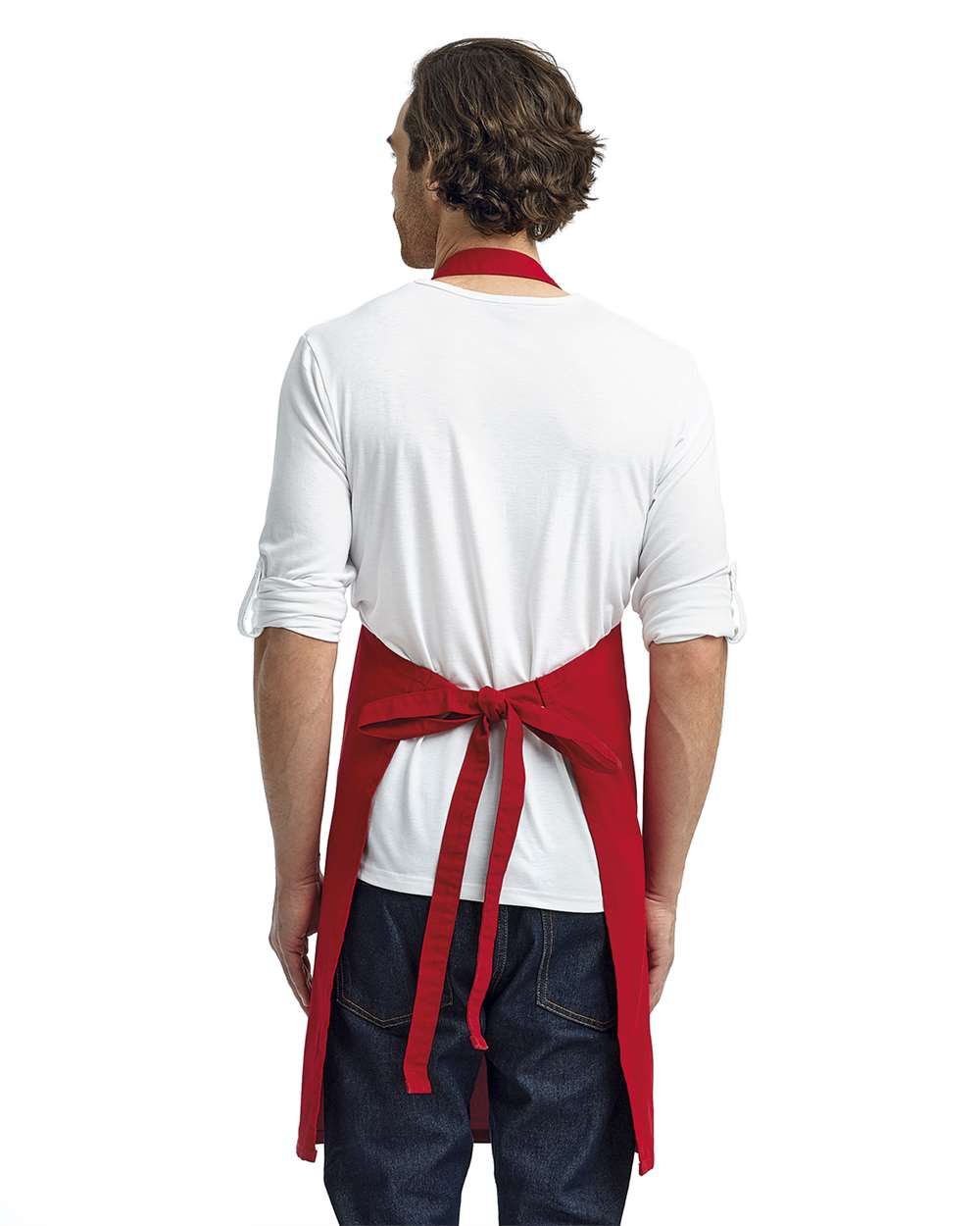 Artisan Collection by Reprime-RP130-Calibre Heavy Canvas Bib Apron - Image 25