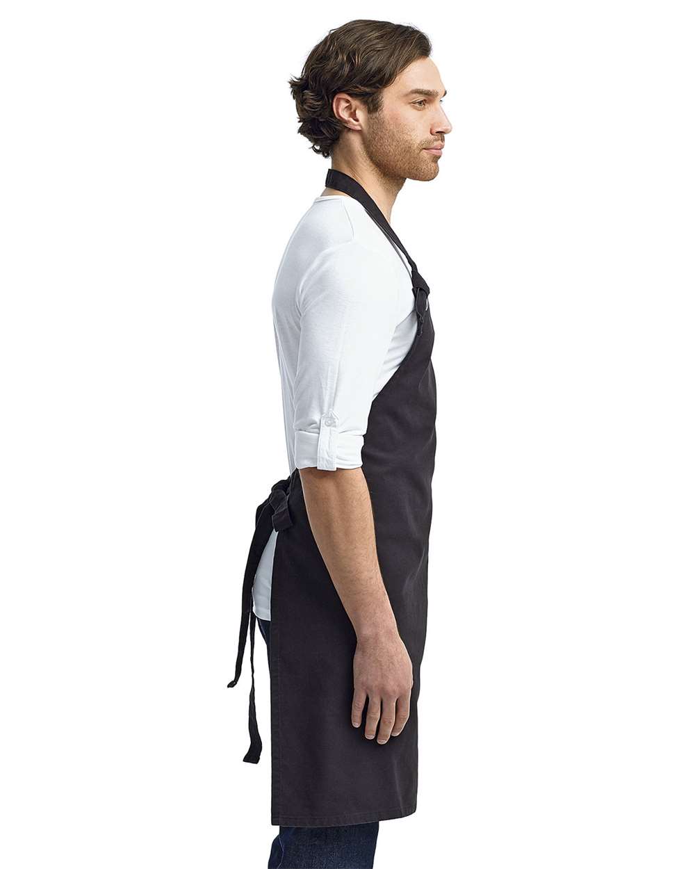 Artisan Collection by Reprime-RP130-Calibre Heavy Canvas Bib Apron - Image 3