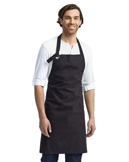 Artisan Collection by Reprime-RP130-Calibre Heavy Canvas Bib Apron - Image 31