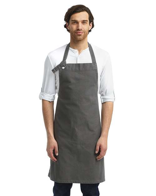 Artisan Collection by Reprime-RP130-Calibre Heavy Canvas Bib Apron - Image 32