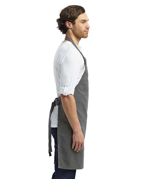 Artisan Collection by Reprime-RP130-Calibre Heavy Canvas Bib Apron - Image 33