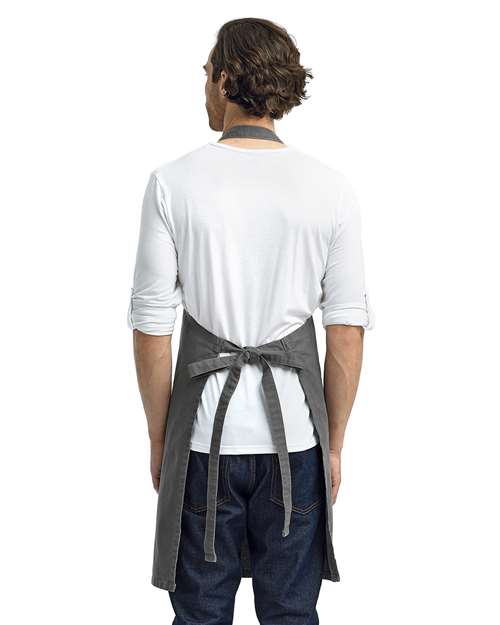 Artisan Collection by Reprime-RP130-Calibre Heavy Canvas Bib Apron - Image 34
