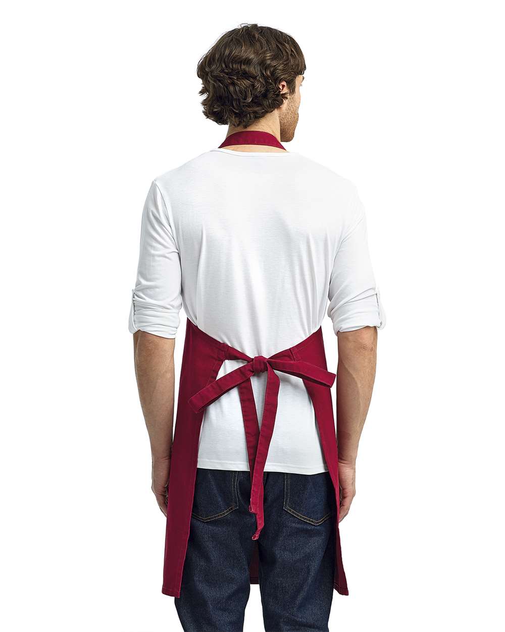 Artisan Collection by Reprime-RP130-Calibre Heavy Canvas Bib Apron - Image 9