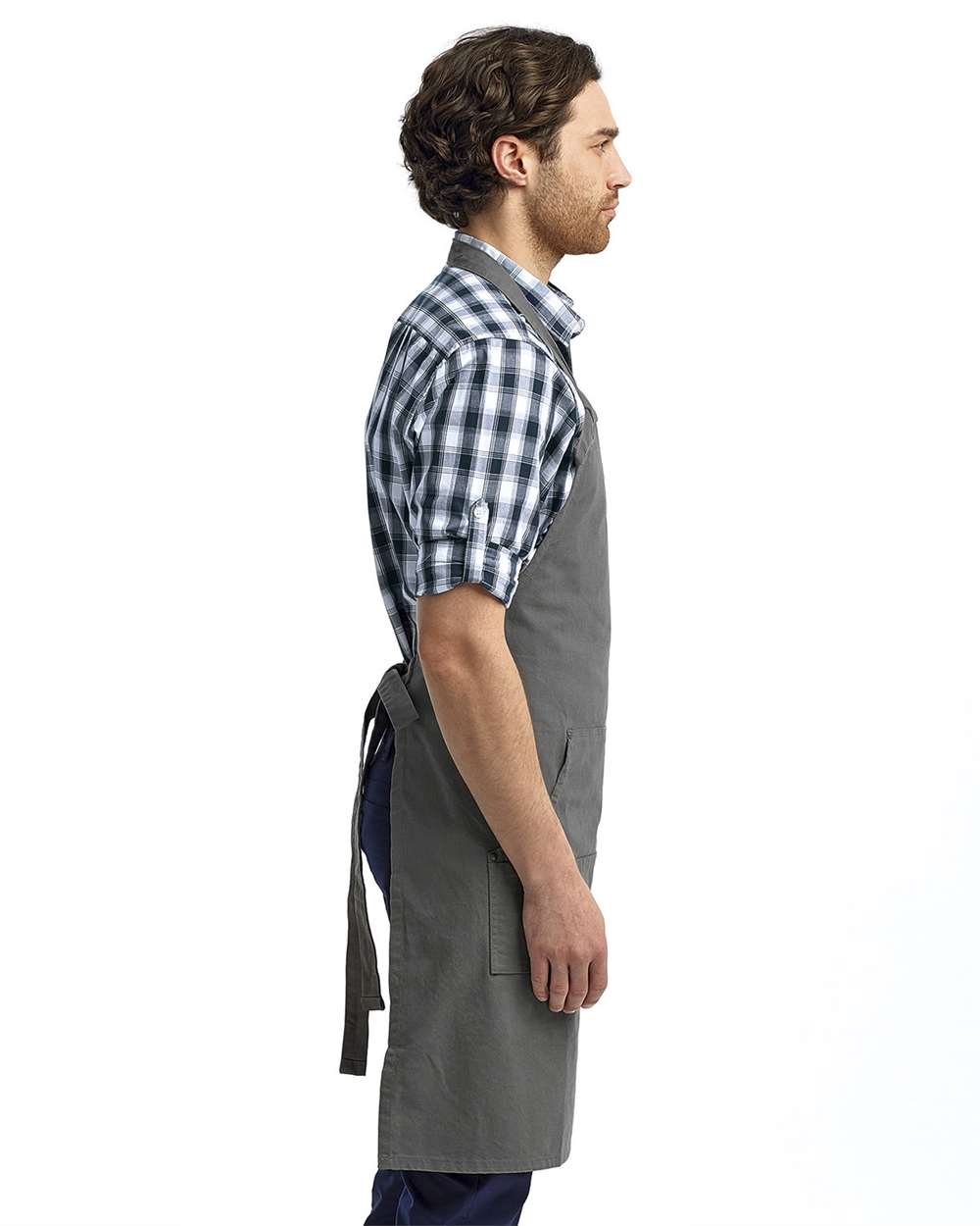 Artisan Collection by Reprime-RP137-Calibre Heavy Canvas Apron with Pocket - Image 12