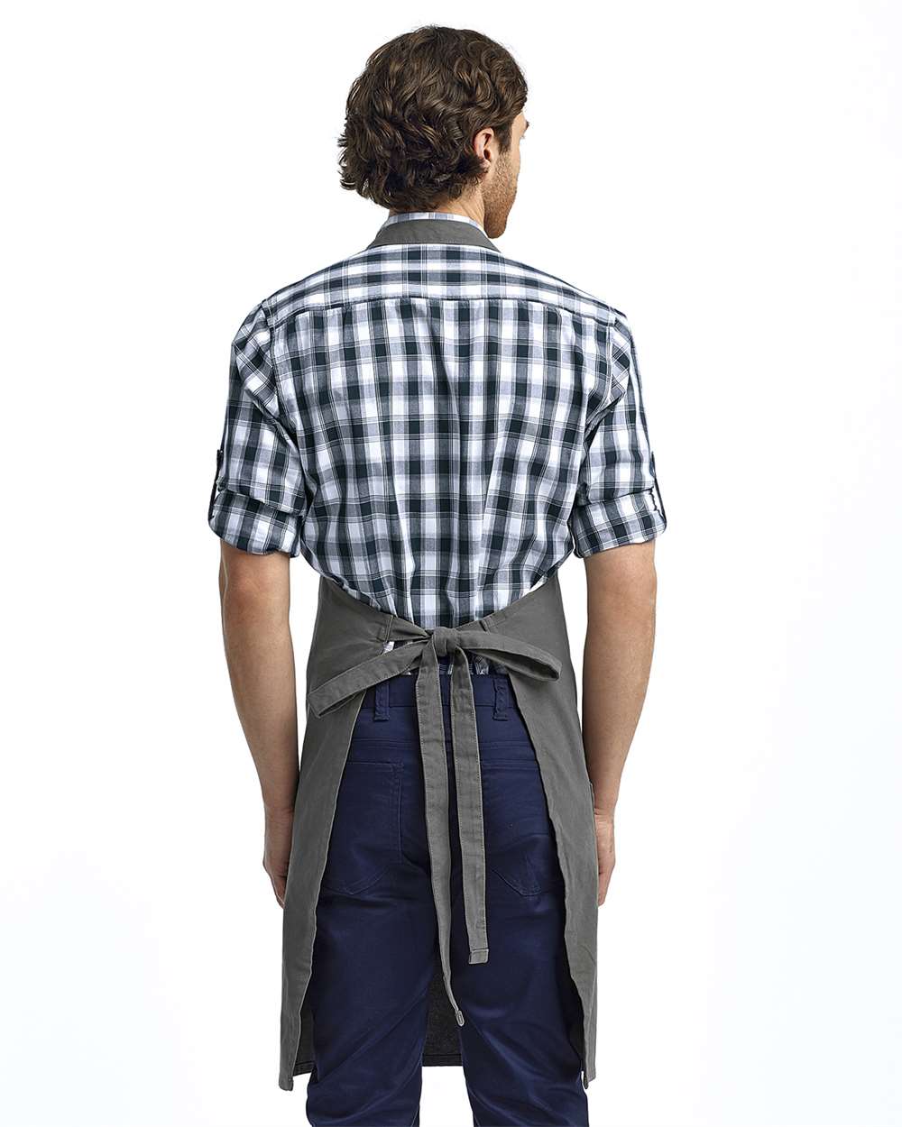 Artisan Collection by Reprime-RP137-Calibre Heavy Canvas Apron with Pocket - Image 13