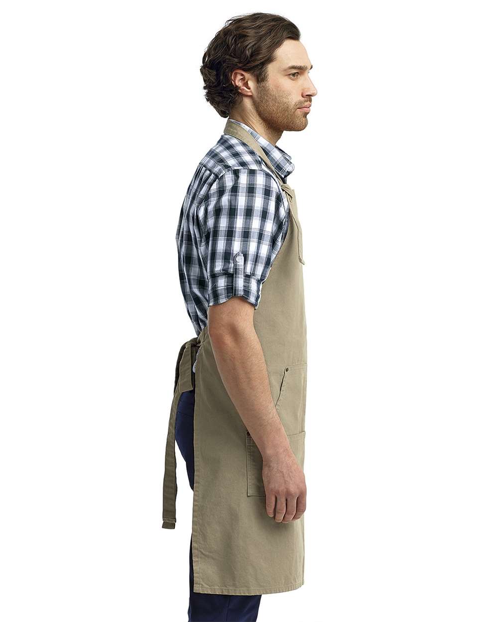 Artisan Collection by Reprime-RP137-Calibre Heavy Canvas Apron with Pocket - Image 16