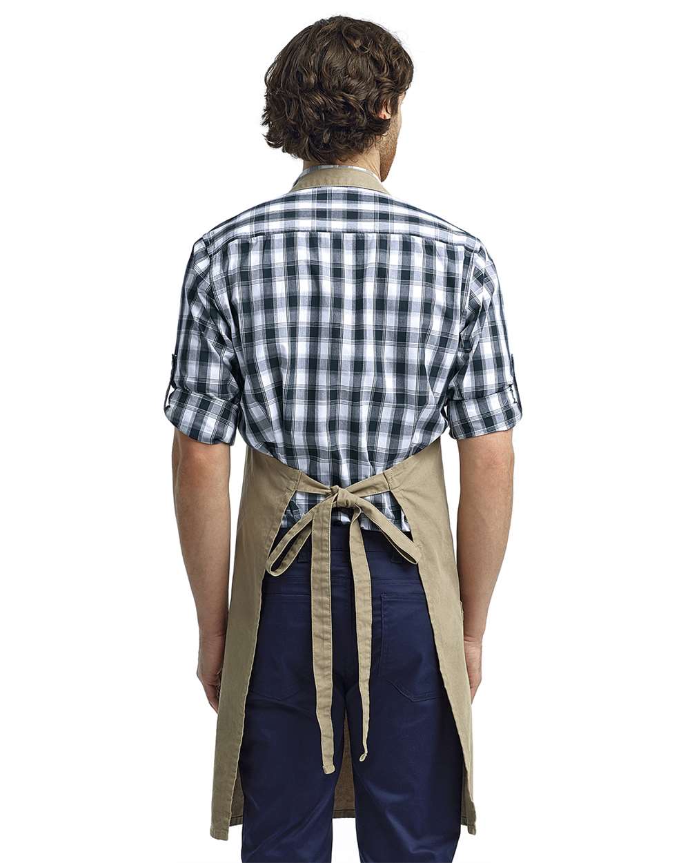 Artisan Collection by Reprime-RP137-Calibre Heavy Canvas Apron with Pocket - Image 17